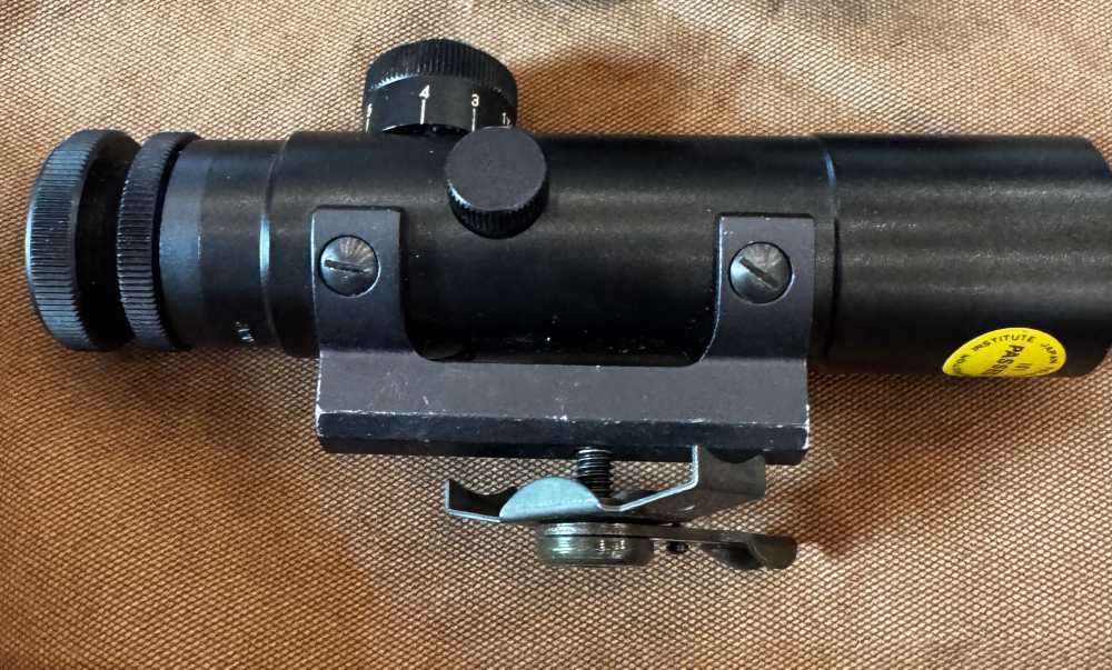 RARE Vintage Colt 3x20 AR-15 M16 Carry Handle Scope w/ Original Box - JTII -img-5