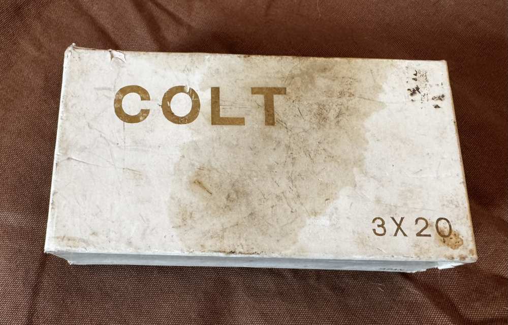 RARE Vintage Colt 3x20 AR-15 M16 Carry Handle Scope w/ Original Box - JTII -img-2