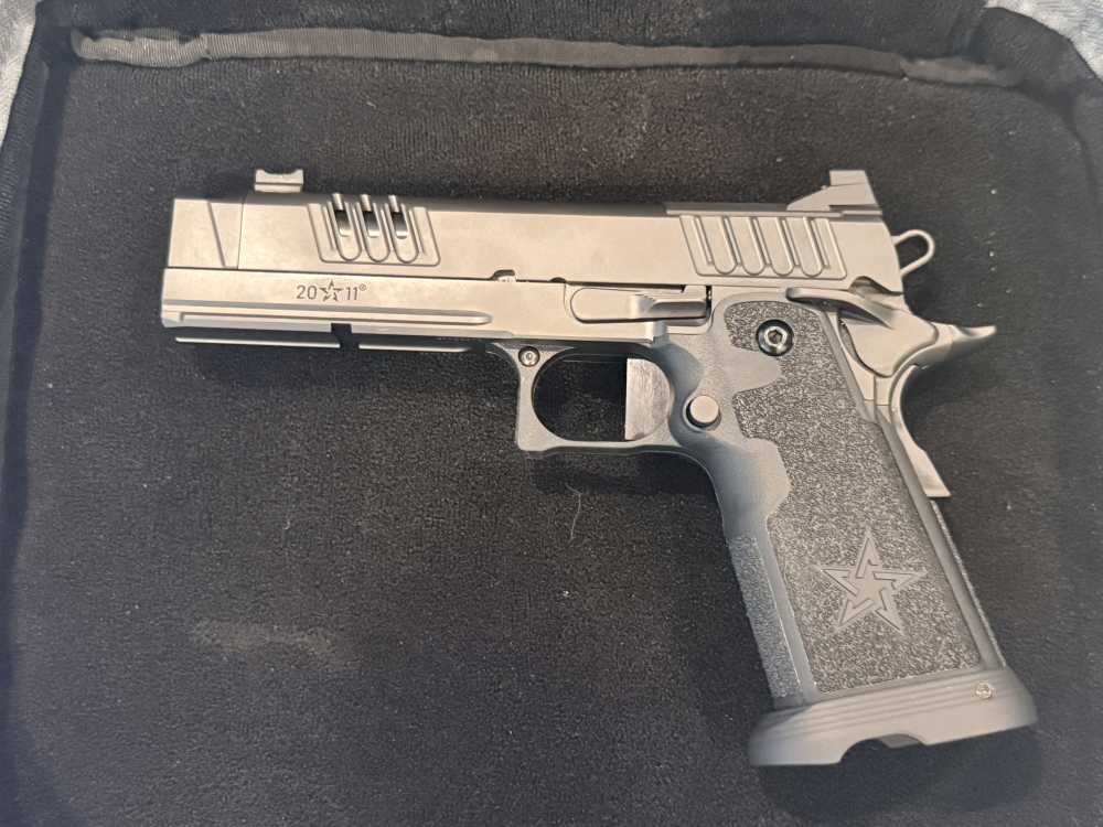 STACCATO XC 2011 9MM - UNDER 500 RDS - RED DIRT TRIGGER - OPTIC PLATES-img-3