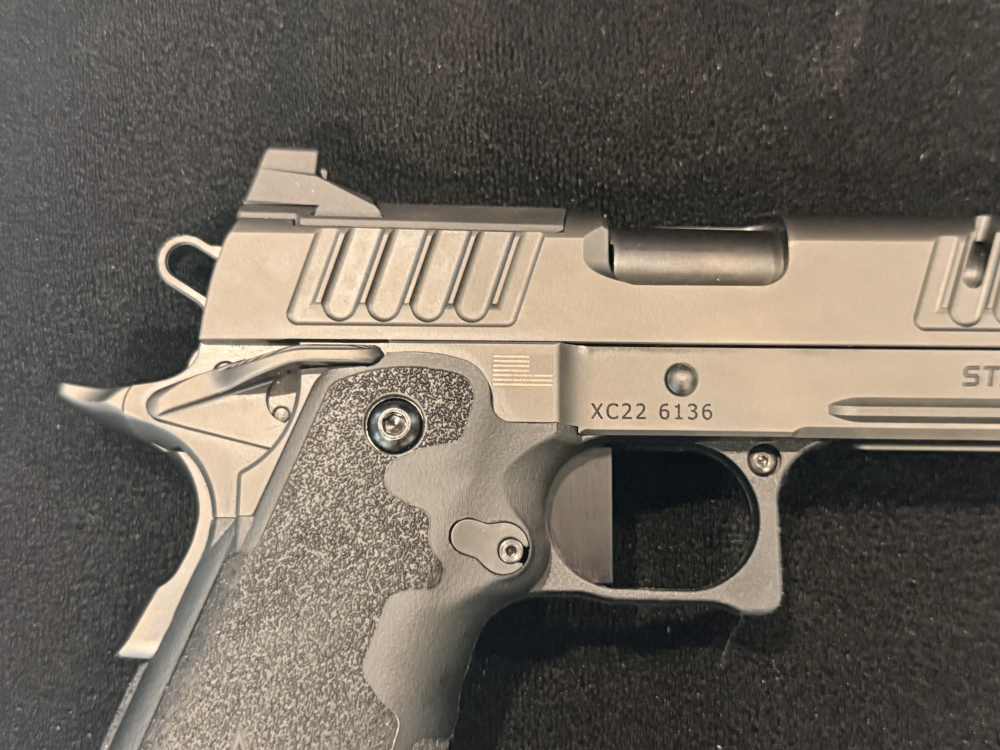 STACCATO XC 2011 9MM - UNDER 500 RDS - RED DIRT TRIGGER - OPTIC PLATES-img-5