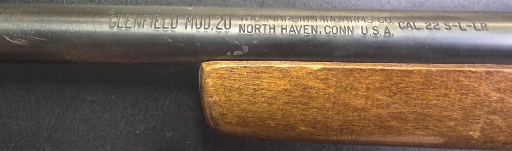 MARLIN FIREARMS GLENFIELD MODEL 20 22LR BOLT ACTION RIFLE-img-10
