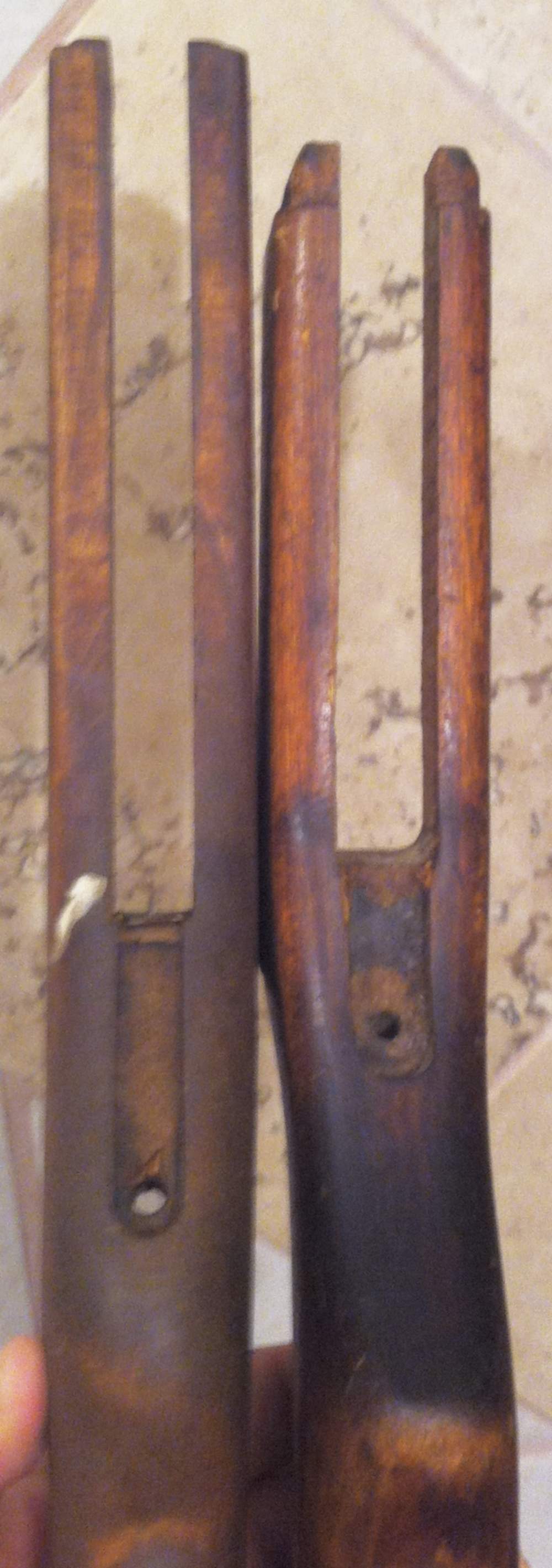 Suomi M31 Buttstock Butt Stock Feathered Grain PPSH? SMG-img-8