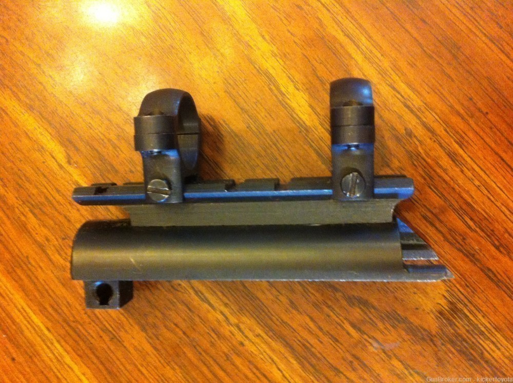 SKS scope mount base Picatinny rail MOUNT WITH 1" RINGS -img-0