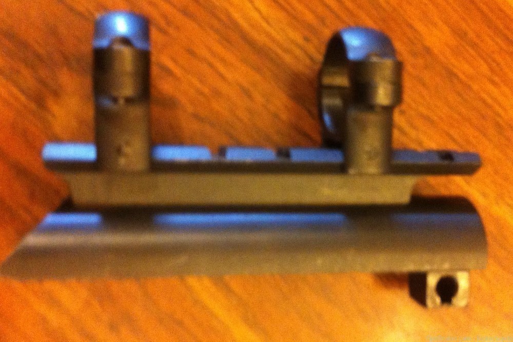SKS scope mount base Picatinny rail MOUNT WITH 1" RINGS -img-1