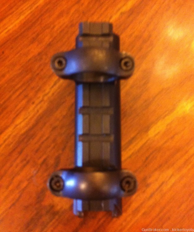 SKS scope mount base Picatinny rail MOUNT WITH 1" RINGS -img-2