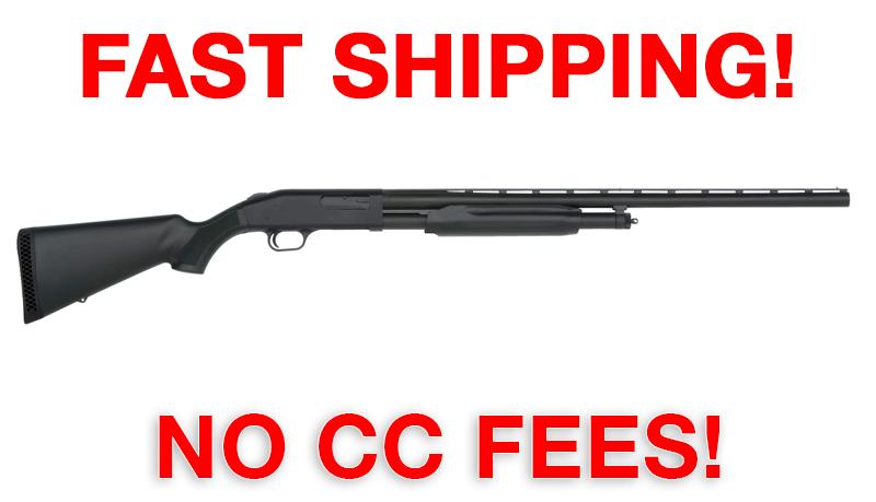 Mossberg 500 Field 12G 28" Vent Rib W Sling Black-img-0