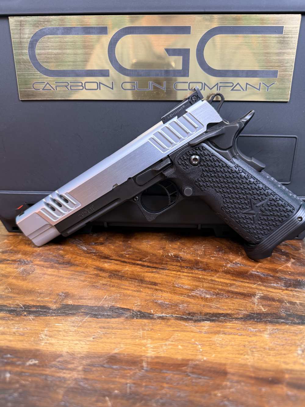 Staccato XL 5.4” 9mm Factory Hard Chrome Tuxedo TX Serial-img-1