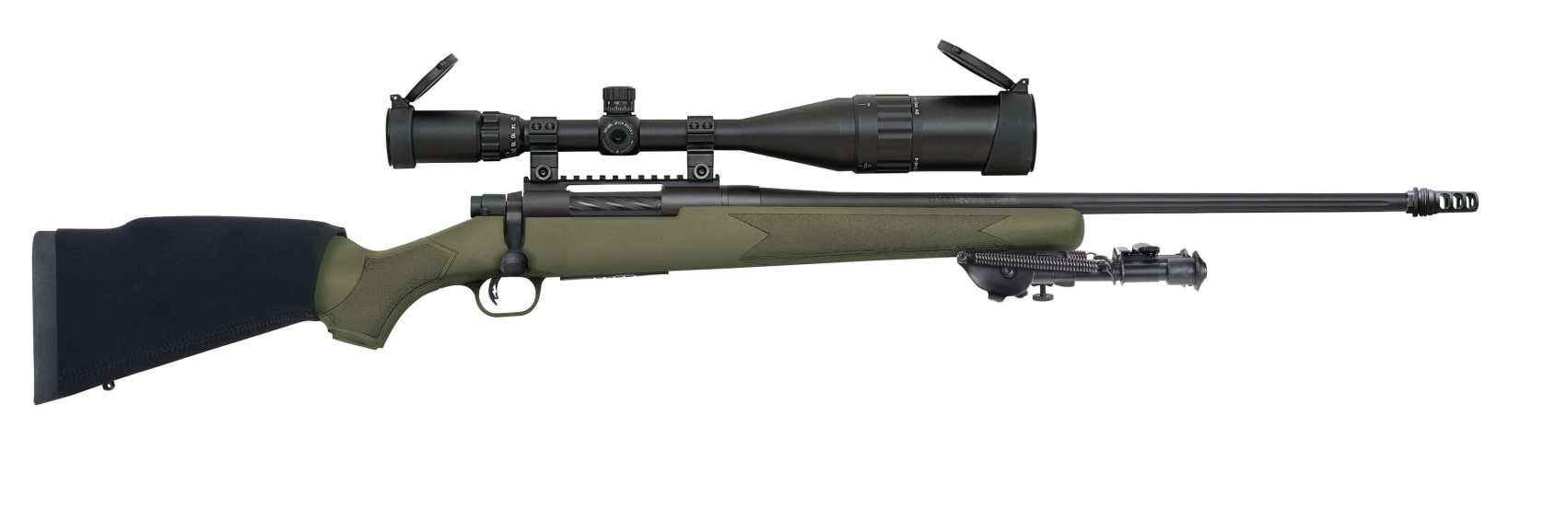 Mossberg Patriot Night Train 308Win 22" 5Rd Od Grn Blk-img-1