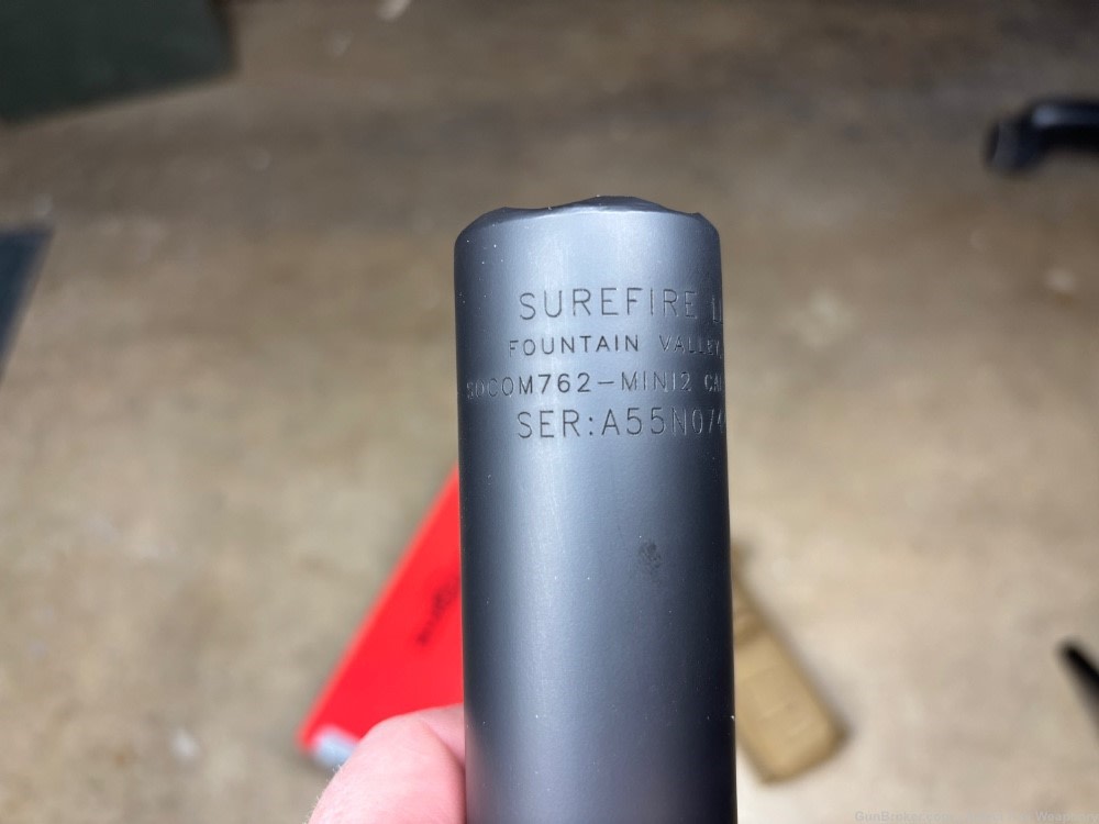 NIB Surefire SOCOM 762 MINI 2 Silencer SOCOM762 Suppressor .30 Cal-img-1