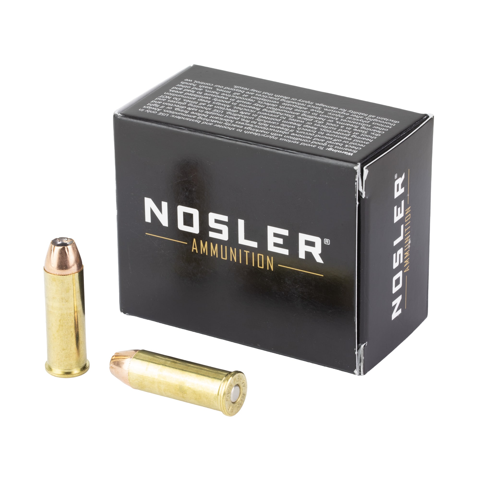NOSLER ASP 44 MAG 240GR JHP 100 Rounds-img-0
