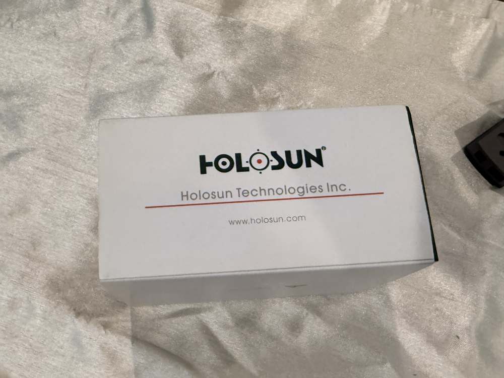 Holosun HE509T-X2 509T X2 Red Dot – Black – Mounted Only – Never Used-img-3