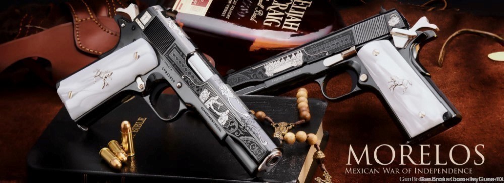 SK COLT MEXICAN WAR OF INDEPENDENCE - MORELOS COLT 1911 38 SUPER #30 of 200-img-2