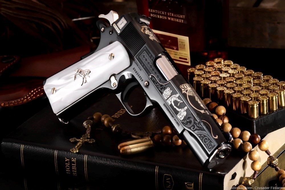 SK COLT MEXICAN WAR OF INDEPENDENCE - MORELOS COLT 1911 38 SUPER #30 of 200-img-8