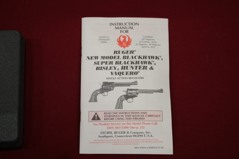 Ruger Vaquero .44 Colt w/3-3/4" Barrel, Wood Grips - 'Old Model' - 1999-img-4