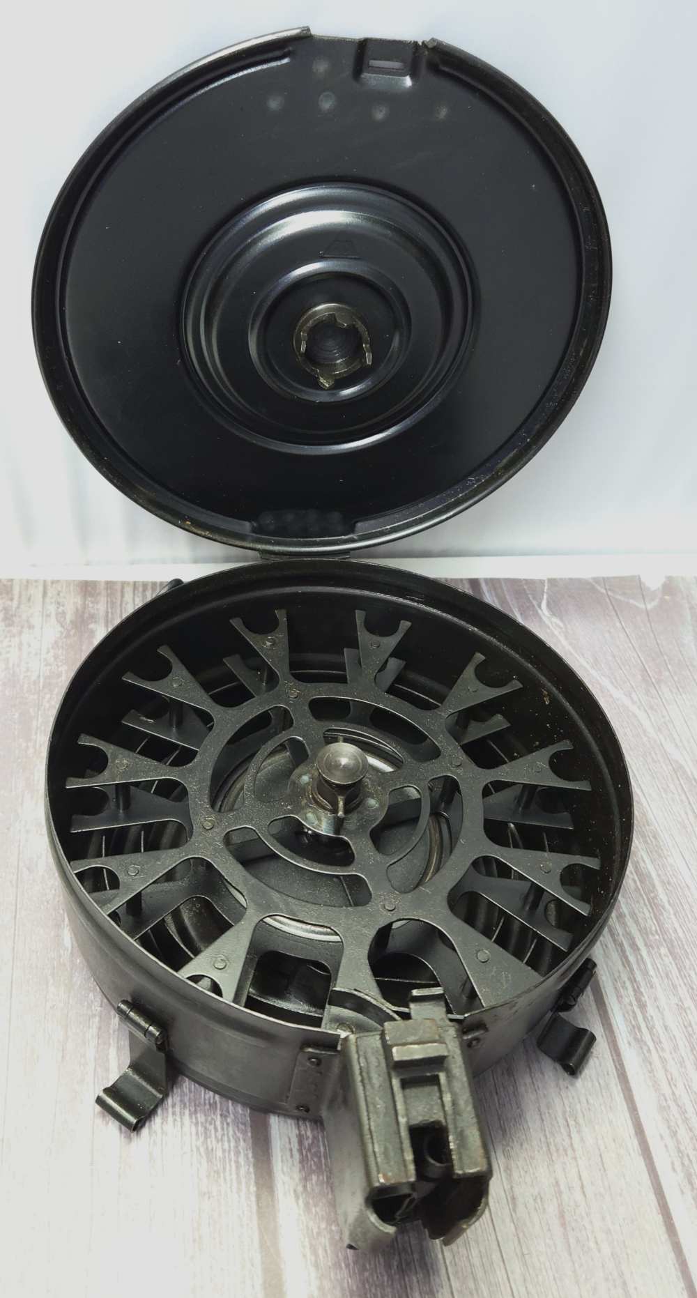 Rare Pre-Ban Chinese Triangle 36 AK-47 7.62x39 75rd Drum Magazine Very Nice-img-5