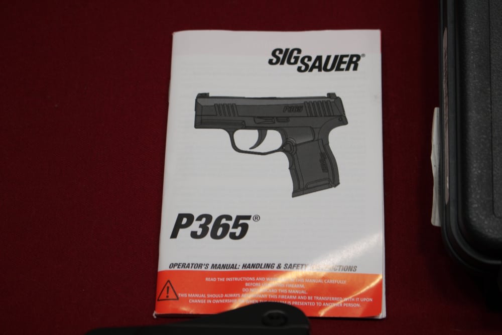 Sig P365 Micro 9mm Pistol w/3 Frames, 7x Mags, 4x Holsters, etc. - 2019-img-5