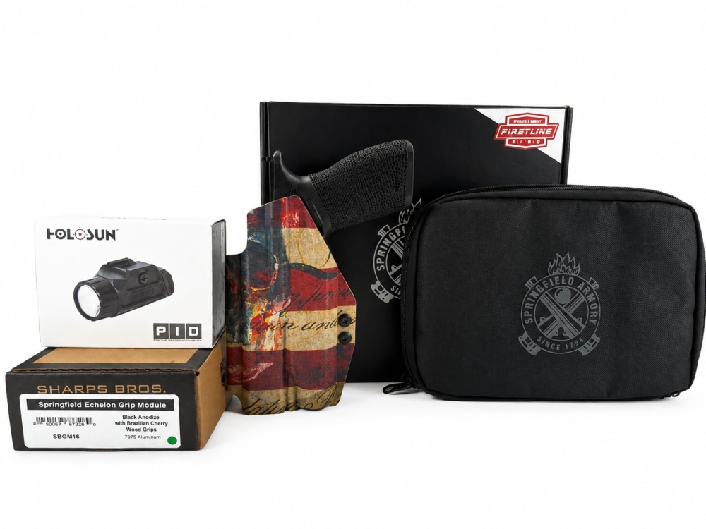 LIKE NEW! Springfield Echelon 4.5F w/ SharpBros Grip, & EXTRAS -img-1