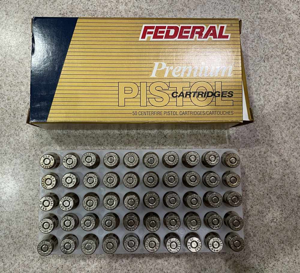 Federal Premium Tactical Hydra-Shok JHP 180 Grain .40 S&W PN P40HS1 50 Rds.-img-0