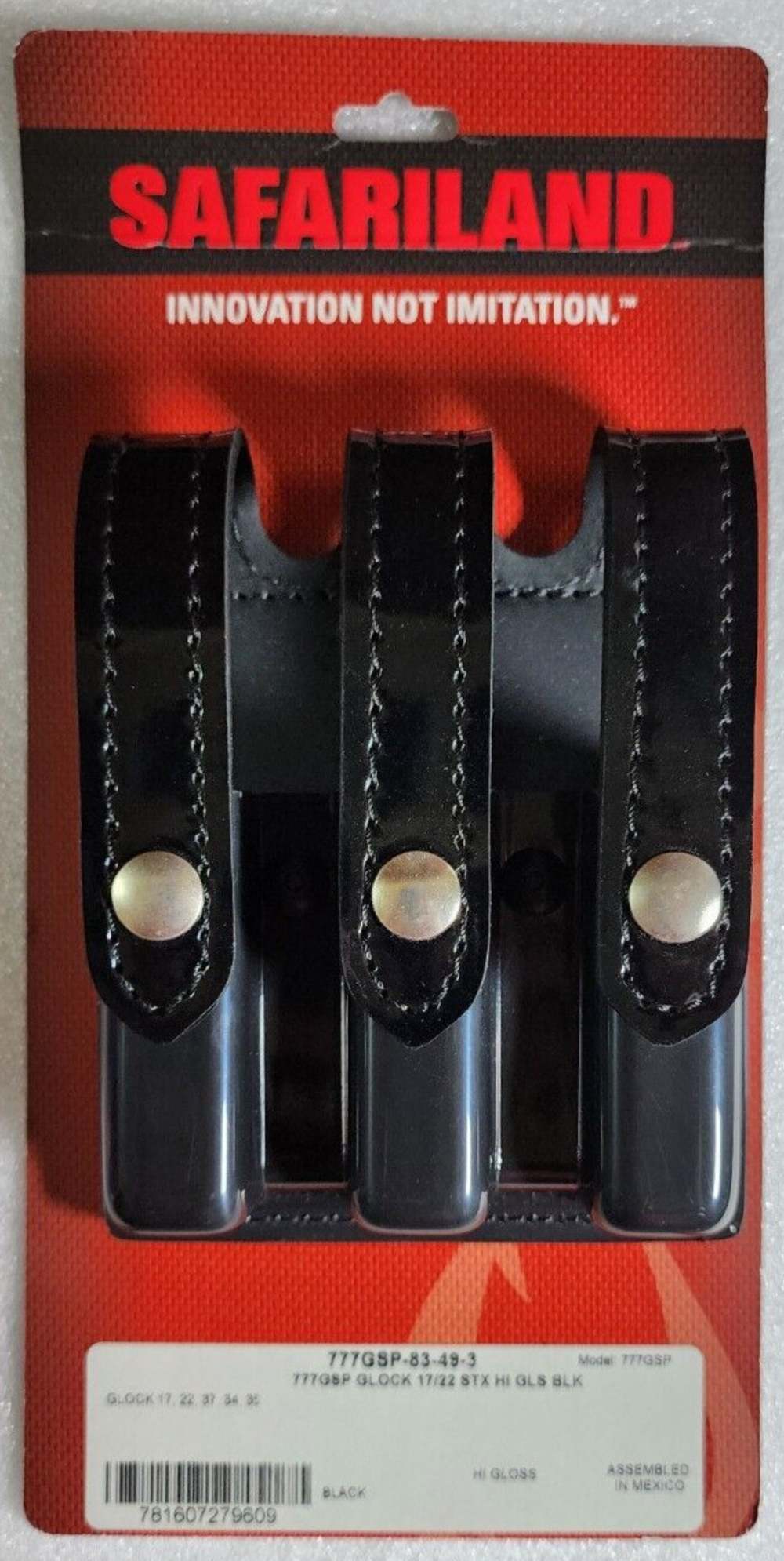 Safariland 777GSP Triple Magazine Holster for Glock 17 / 22 / 34 / 35 / 37-img-0