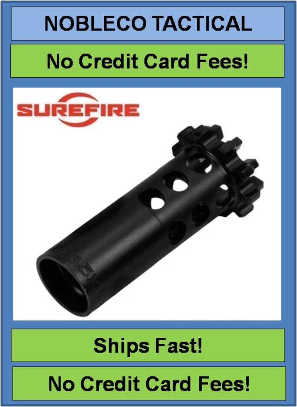 SureFire SF RYDER 9 Suppressor Piston 9mm M13.5x1LH. SALE-img-0