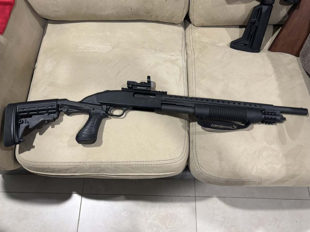 Mossberg 500 tactical in excellent condition-img-5