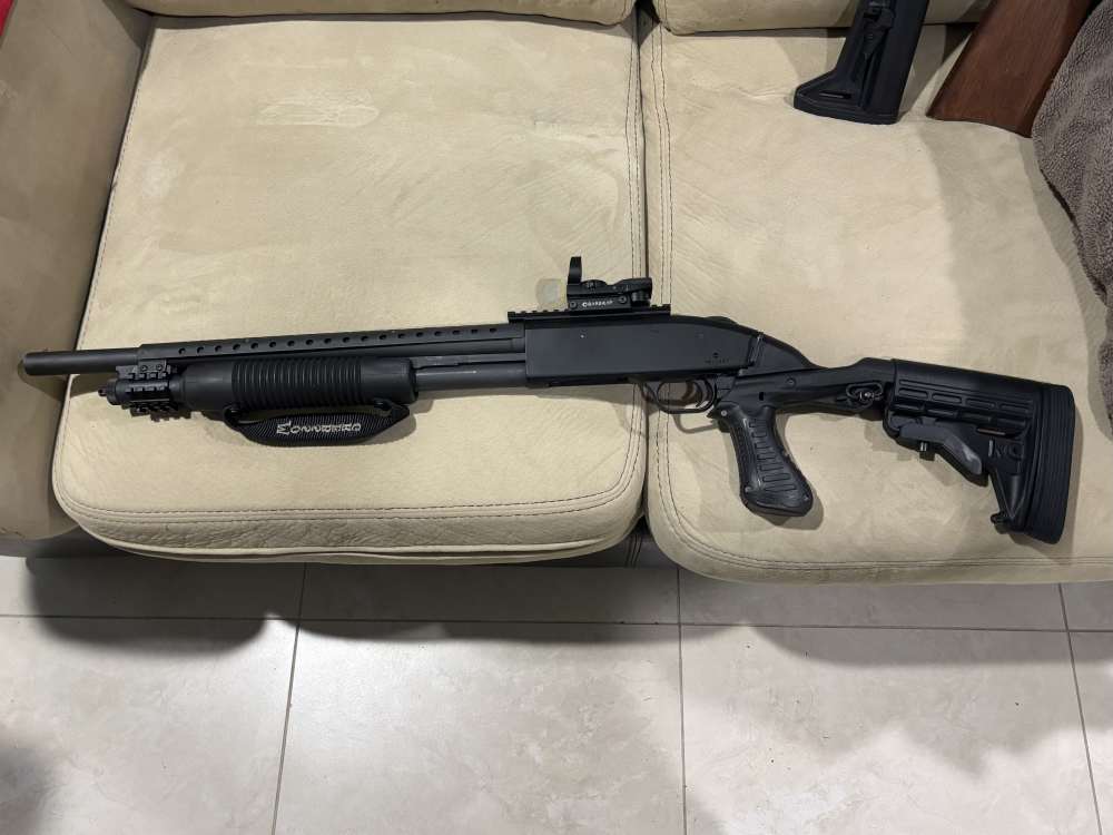 Mossberg 500 tactical in excellent condition-img-0