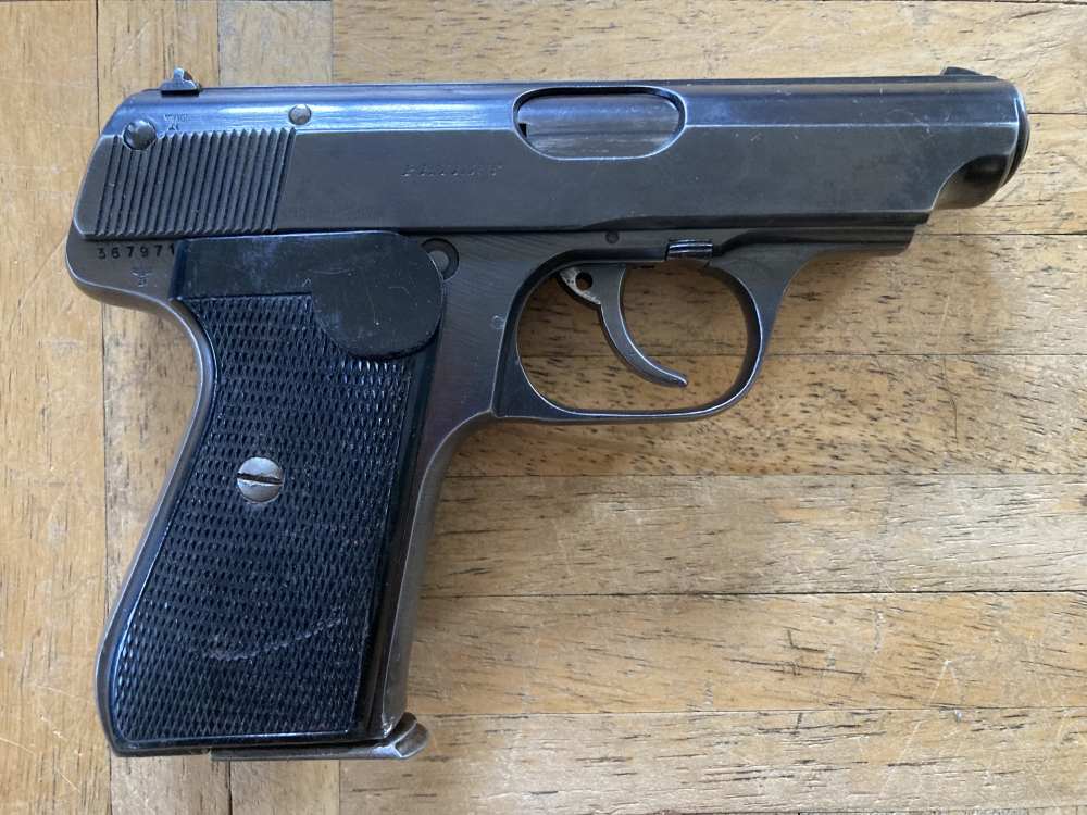 WWII German Sauer 38H Pistol 32 ACP Wehrmacht Marked-img-1
