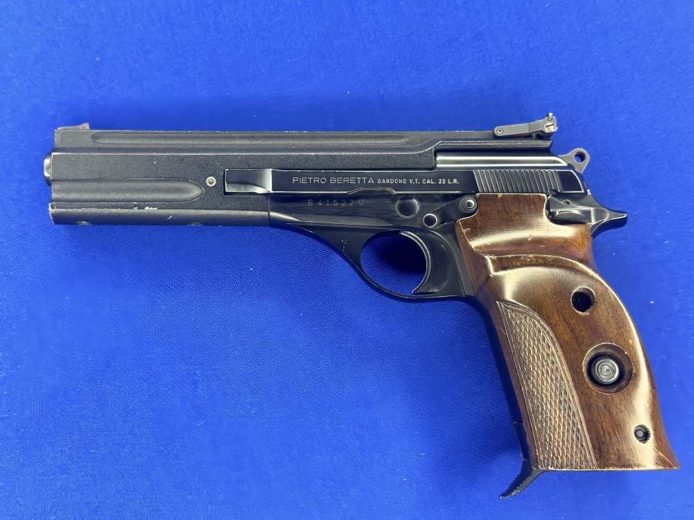 Uncommon 1986 Beretta 76S 6" .22 LR Italian Target Pistol -img-0