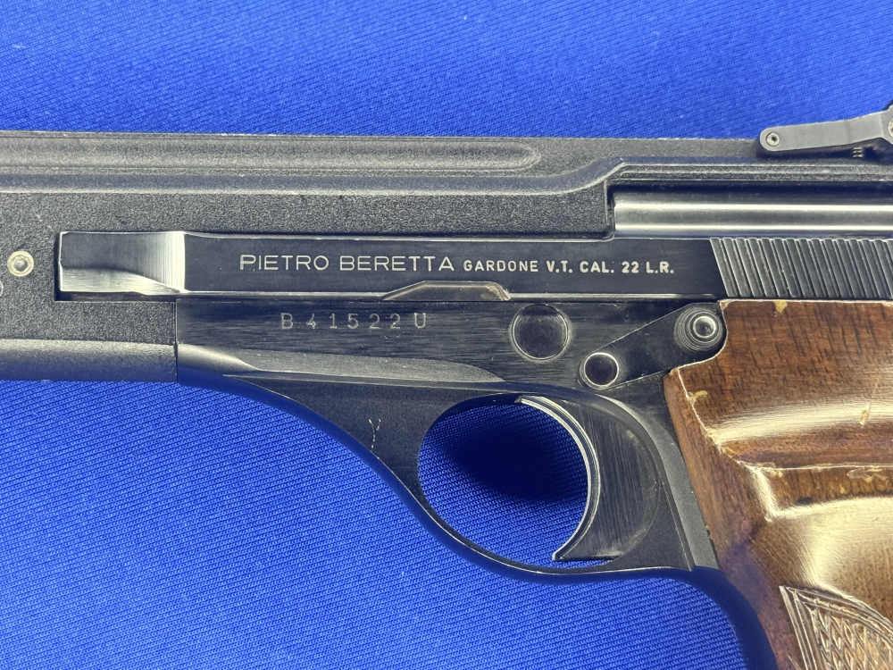 Uncommon 1986 Beretta 76S 6" .22 LR Italian Target Pistol -img-3