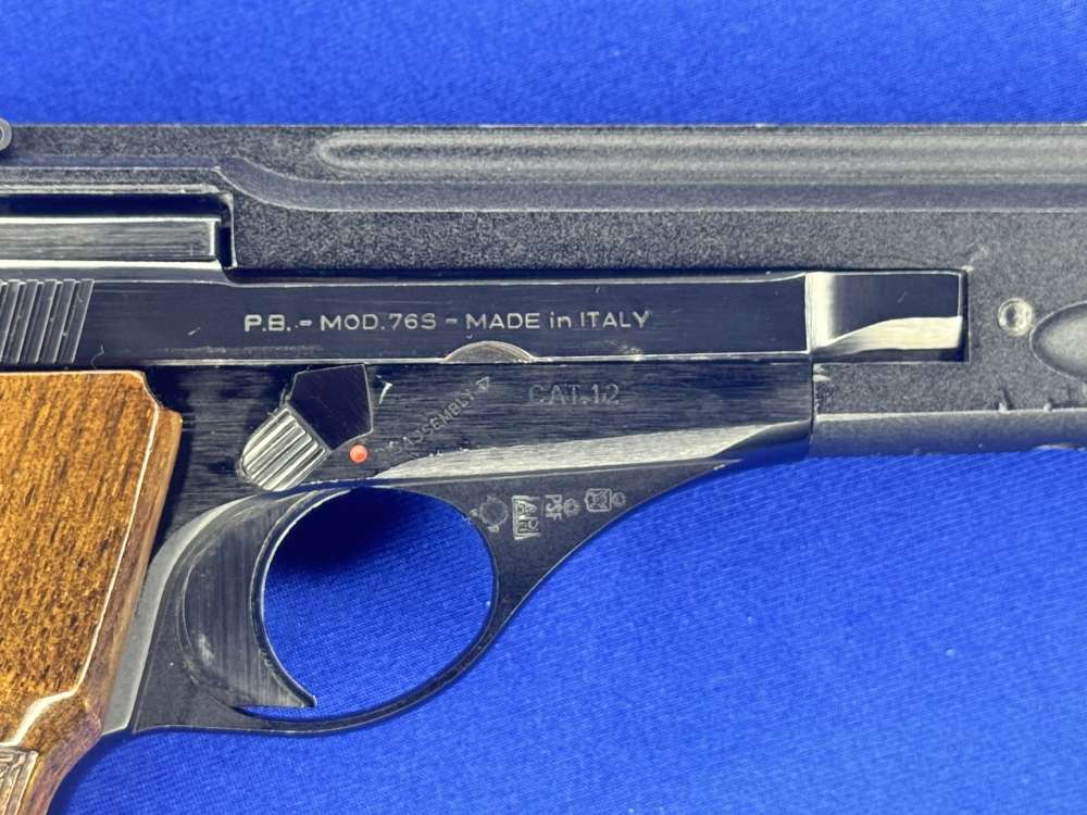 Uncommon 1986 Beretta 76S 6" .22 LR Italian Target Pistol -img-10