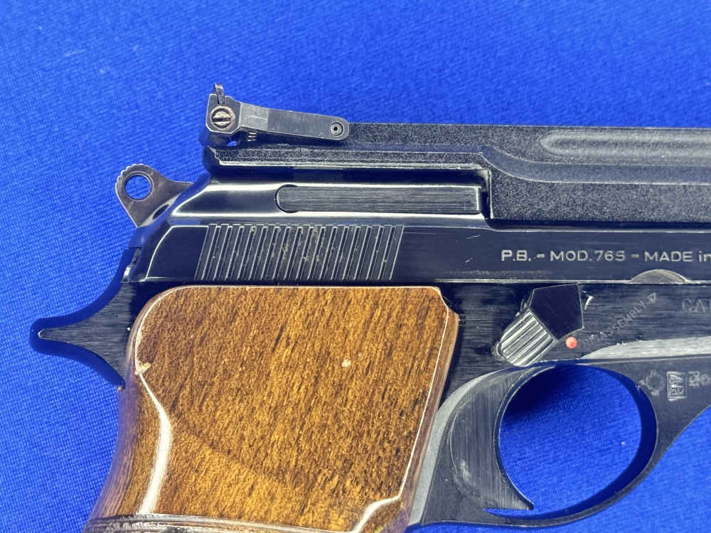 Uncommon 1986 Beretta 76S 6" .22 LR Italian Target Pistol -img-9