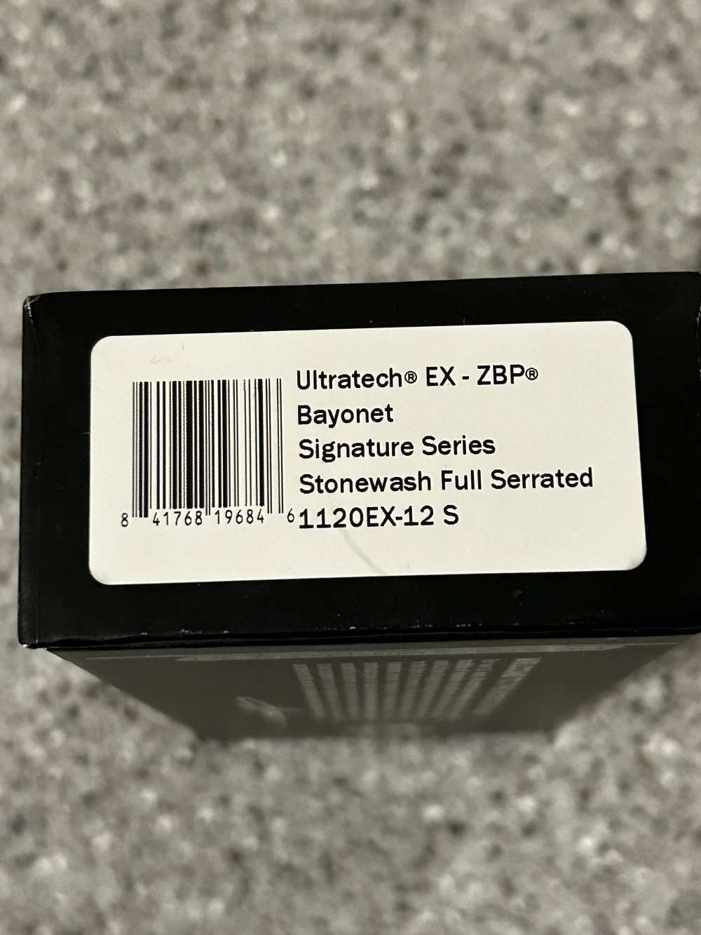 Microtech Ultratech EX ZBP SW bayonet blade FS NIB 1120EX-12S-img-1