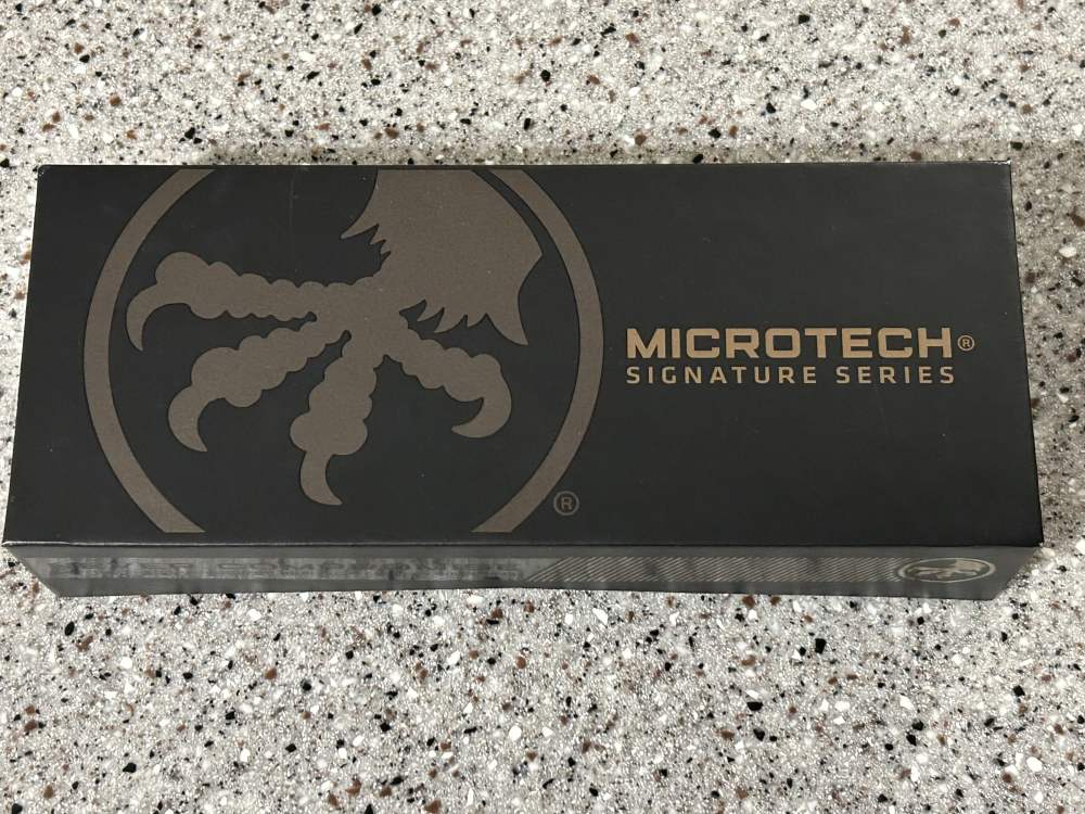 Microtech Ultratech EX ZBP SW bayonet blade FS NIB 1120EX-12S-img-2
