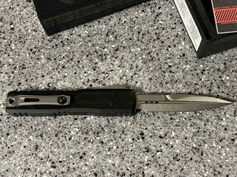 Microtech Ultratech EX ZBP SW bayonet blade FS NIB 1120EX-12S-img-11
