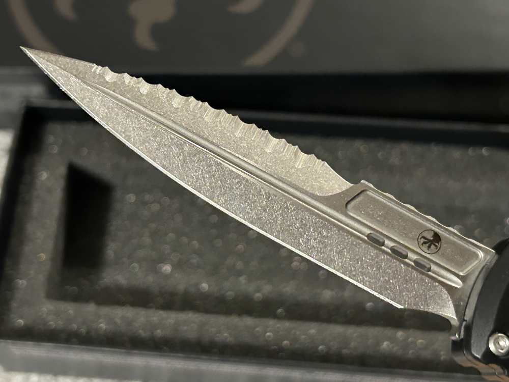 Microtech Ultratech EX ZBP SW bayonet blade FS NIB 1120EX-12S-img-10