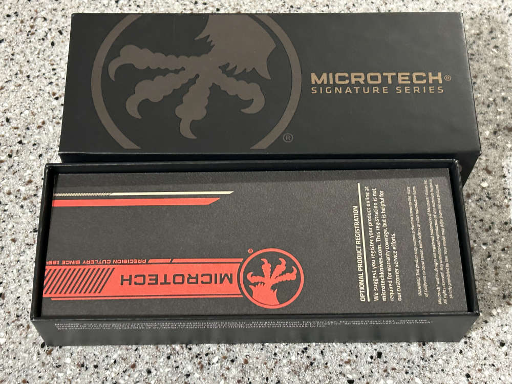 Microtech Ultratech EX ZBP SW bayonet blade FS NIB 1120EX-12S-img-3