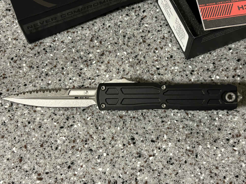 Microtech Ultratech EX ZBP SW bayonet blade FS NIB 1120EX-12S-img-0