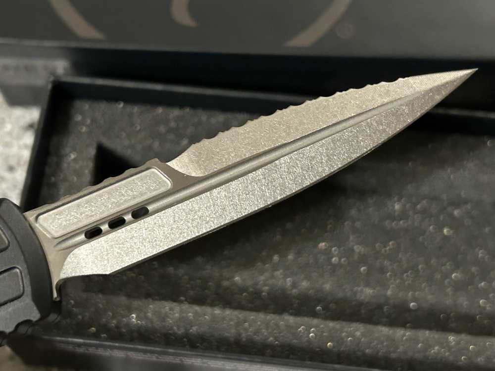 Microtech Ultratech EX ZBP SW bayonet blade FS NIB 1120EX-12S-img-9