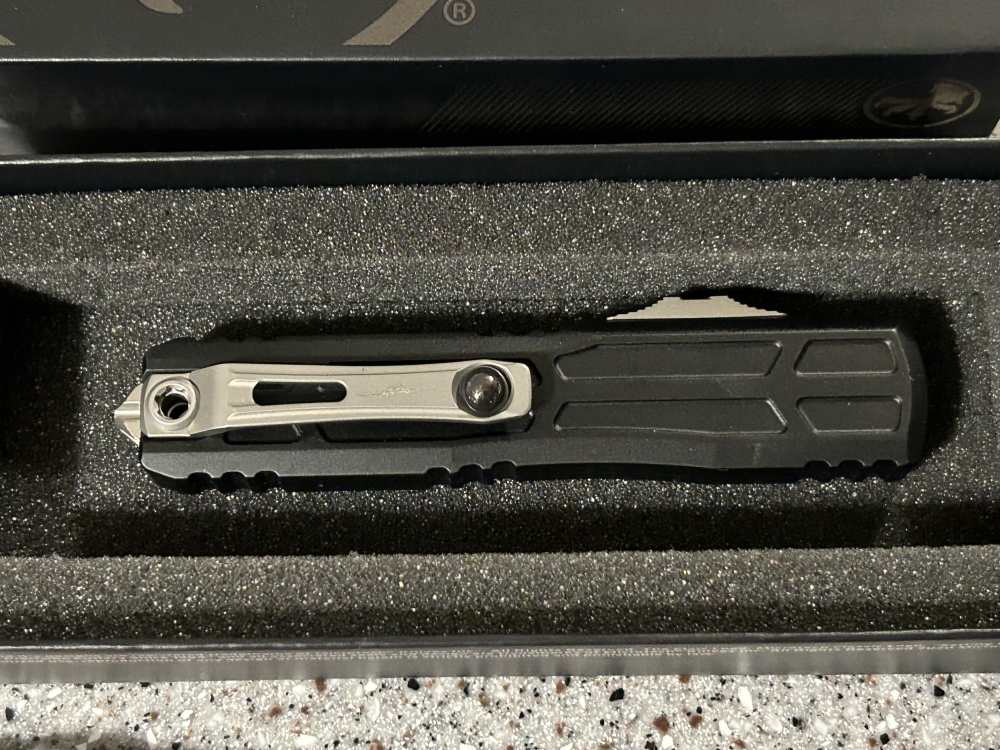 Microtech Ultratech EX ZBP SW bayonet blade FS NIB 1120EX-12S-img-5