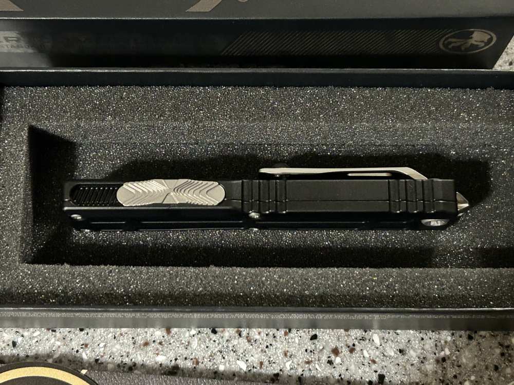Microtech Ultratech EX ZBP SW bayonet blade FS NIB 1120EX-12S-img-7