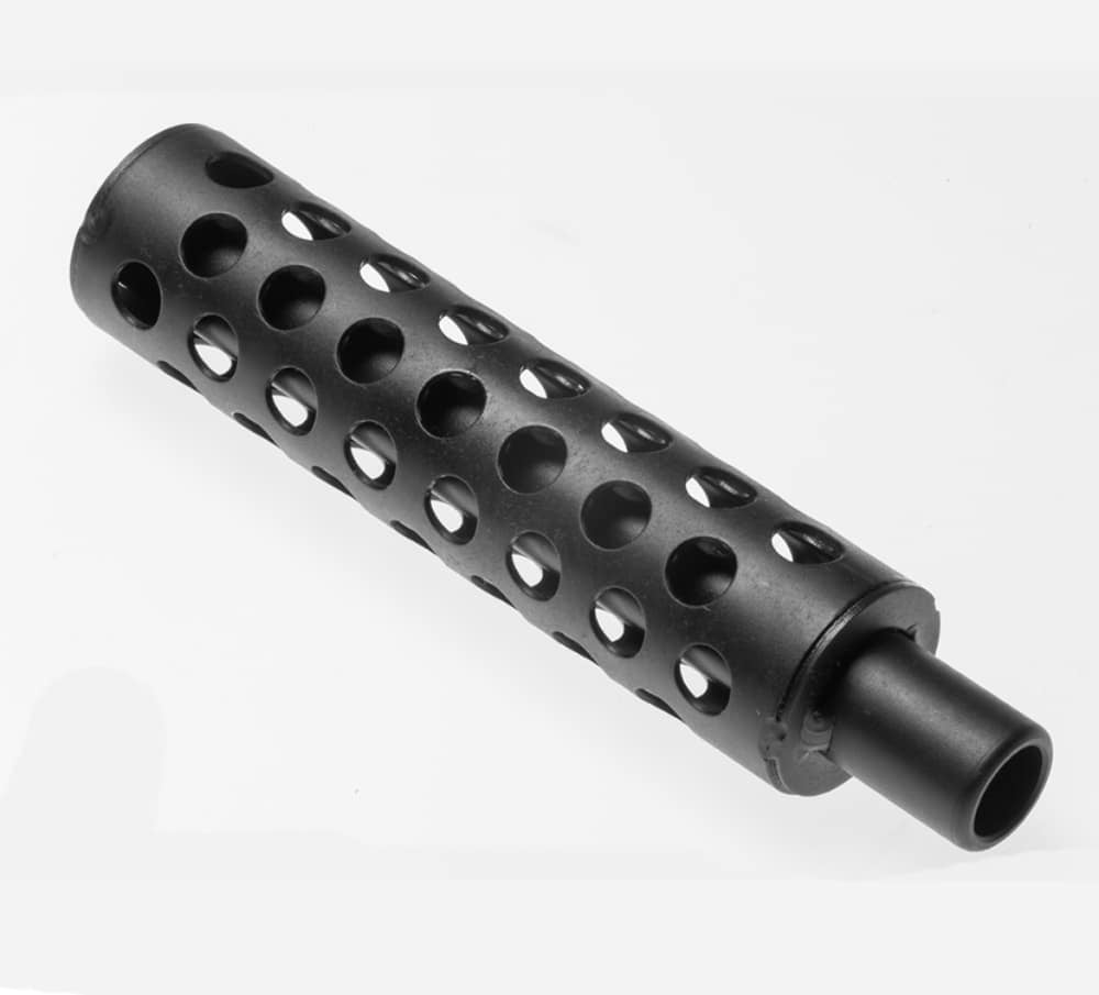 COBRAY M-10 MAC10 9mm Barrel Extension with Vented shroud (holes) 3/4x10 tp-img-0