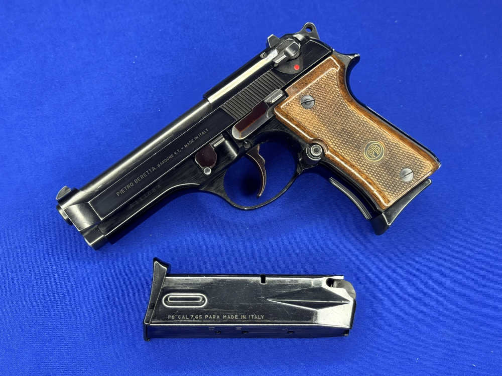 1984 Beretta 98 Compact 4.3" 7.65mm Para / .30 Luger Semi-Auto Pistol!-img-0