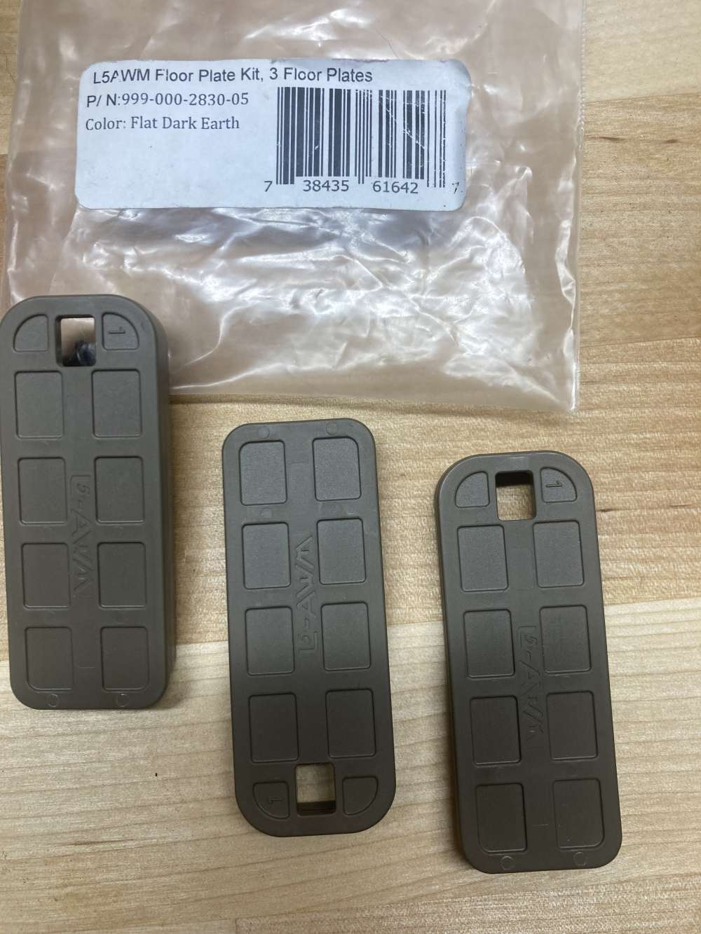 Lancer L5 AR15 Magazine Floorplate Baseplate FDE-img-0