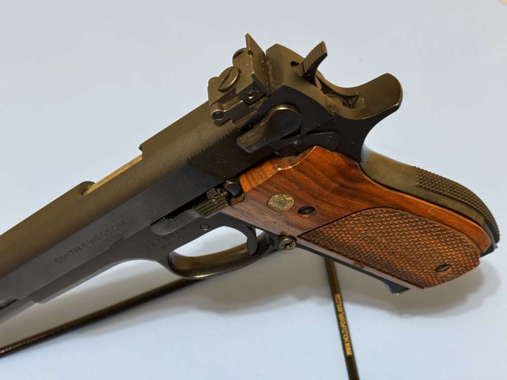 Smith & Wesson Model 52-2 .38 Special 5" Pistol Very Clean Great Piece-img-3