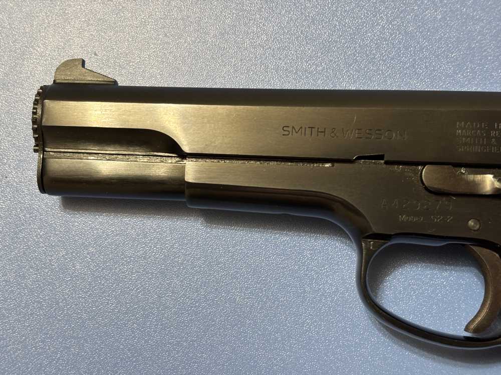 Smith & Wesson Model 52-2 .38 Special 5" Pistol Very Clean Great Piece-img-20