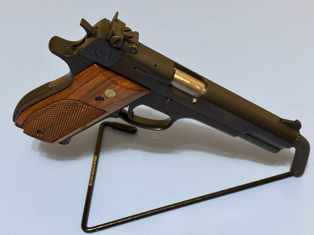 Smith & Wesson Model 52-2 .38 Special 5" Pistol Very Clean Great Piece-img-11