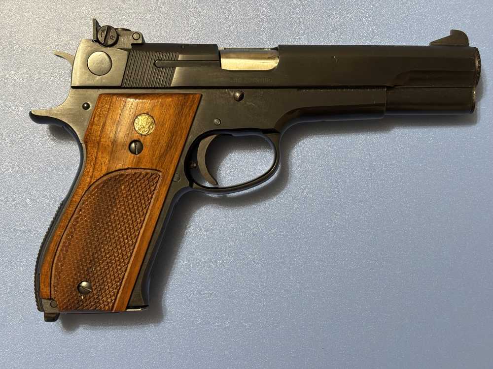 Smith & Wesson Model 52-2 .38 Special 5" Pistol Very Clean Great Piece-img-21