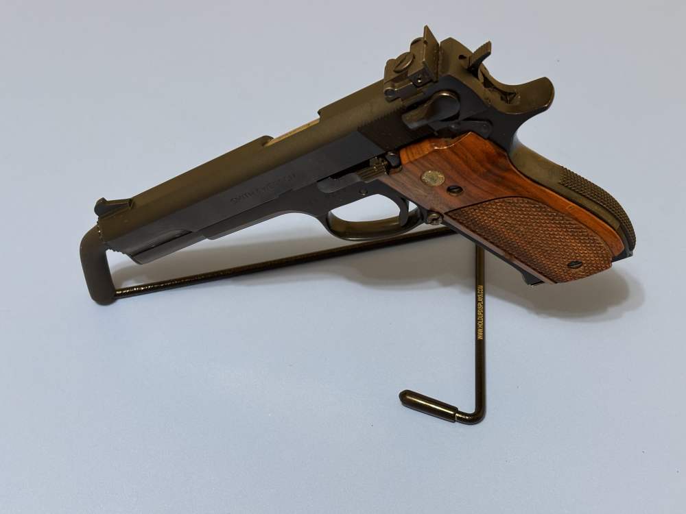 Smith & Wesson Model 52-2 .38 Special 5" Pistol Very Clean Great Piece-img-1