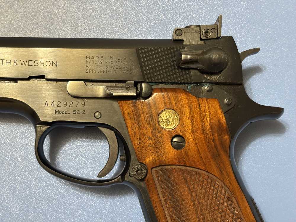 Smith & Wesson Model 52-2 .38 Special 5" Pistol Very Clean Great Piece-img-18
