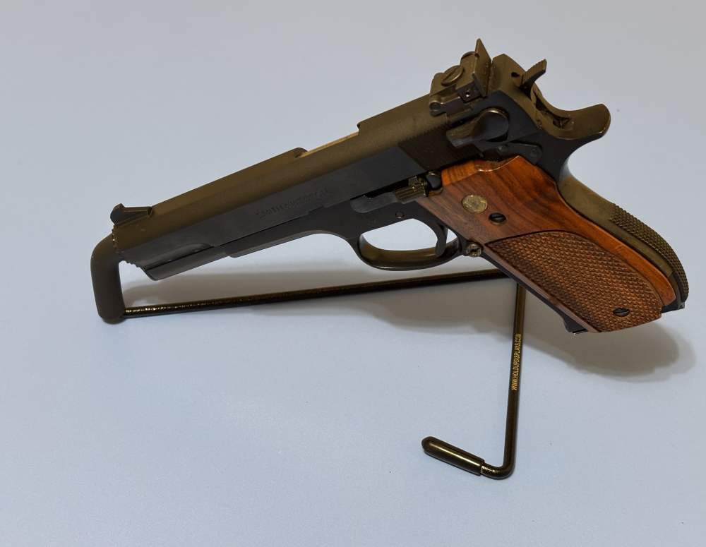 Smith & Wesson Model 52-2 .38 Special 5" Pistol Very Clean Great Piece-img-0